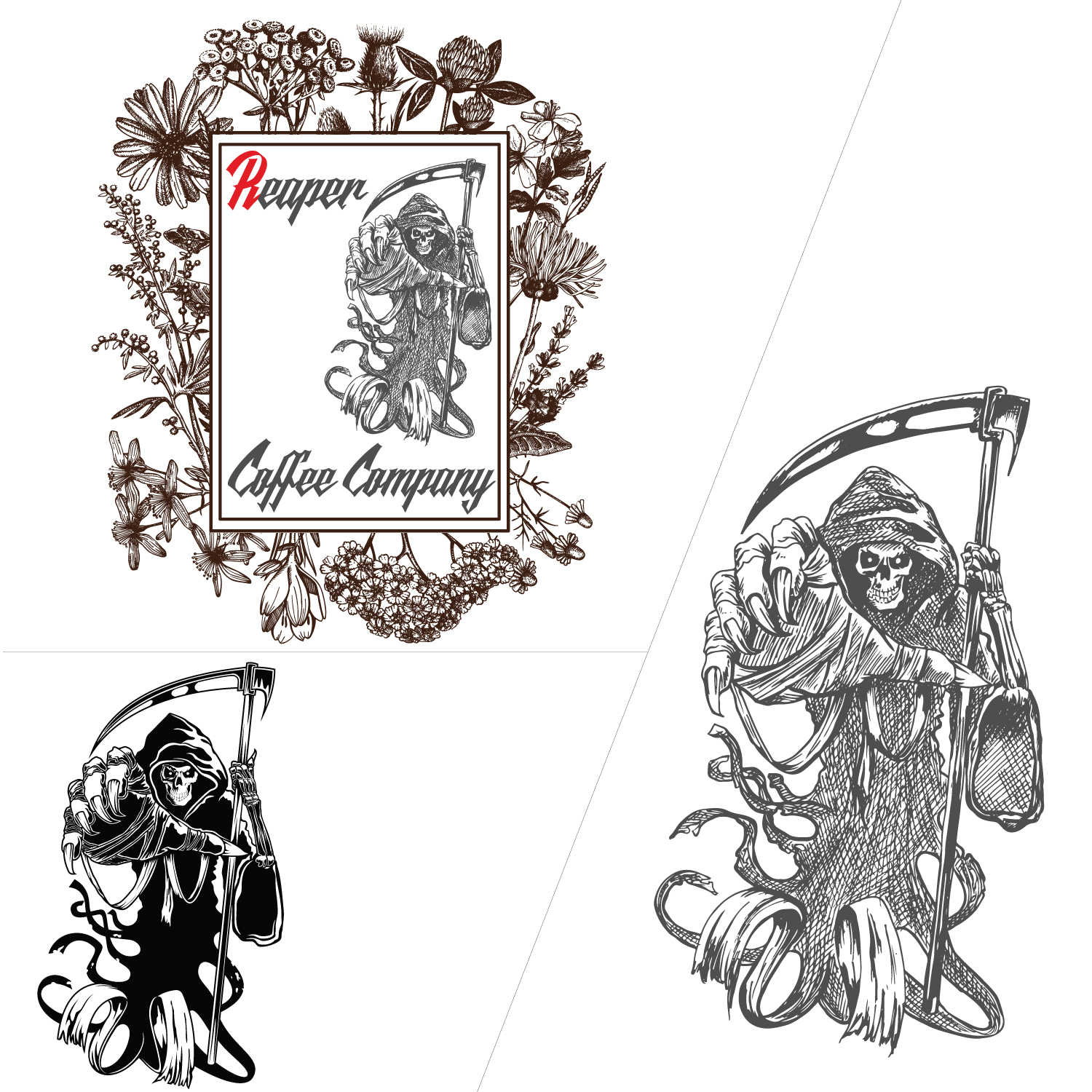 Logo Design by Tarang Softech for Reaper coffee company | Design #14078896