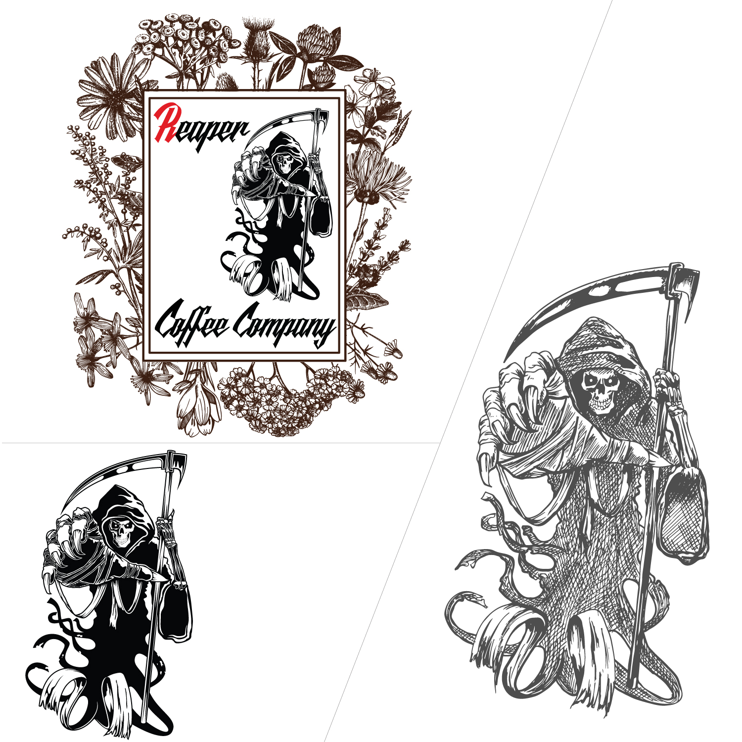 Logo Design by Tarang Softech for Reaper coffee company | Design #14078897