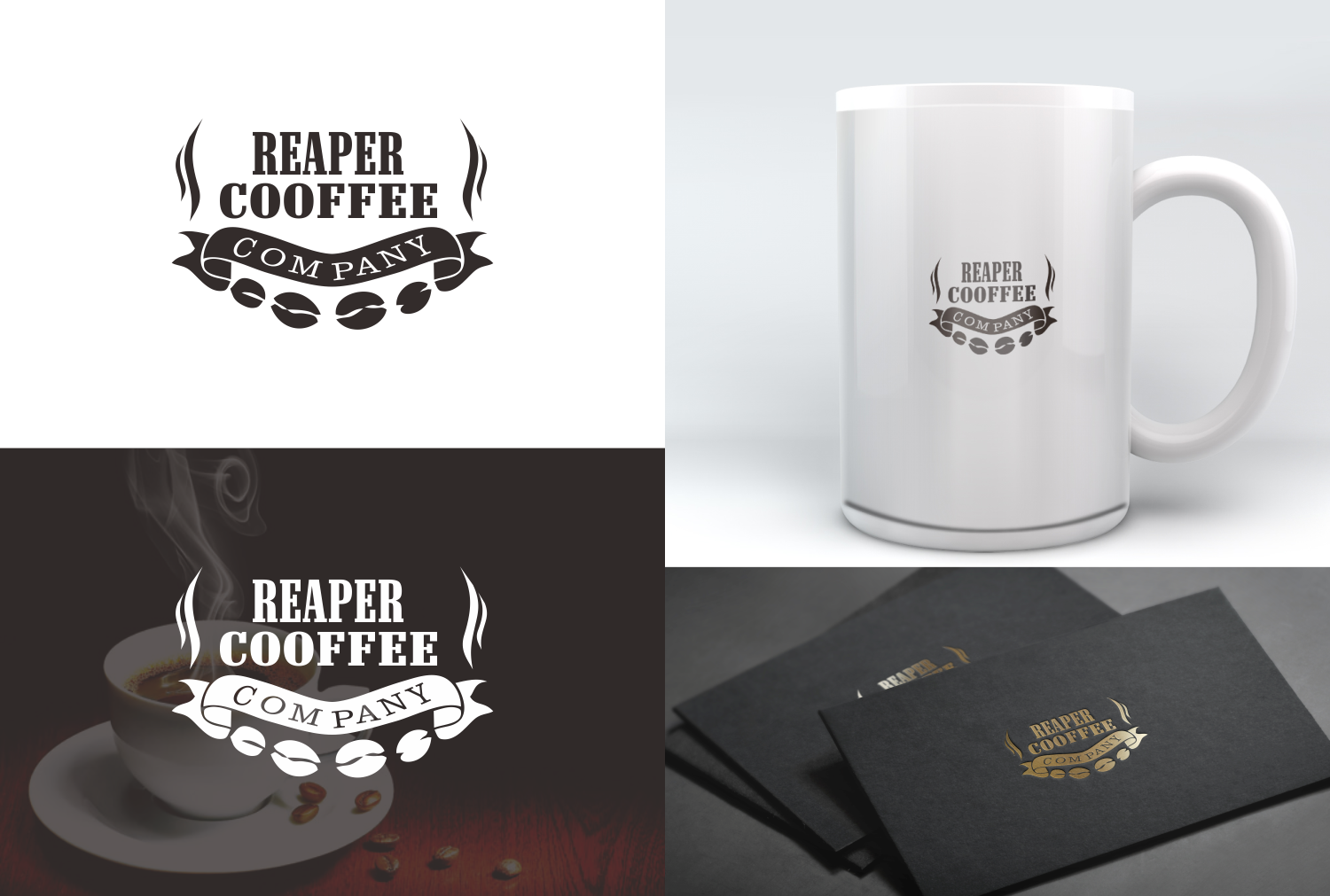 Logo Design by metromini1407 for Reaper coffee company | Design #13977635