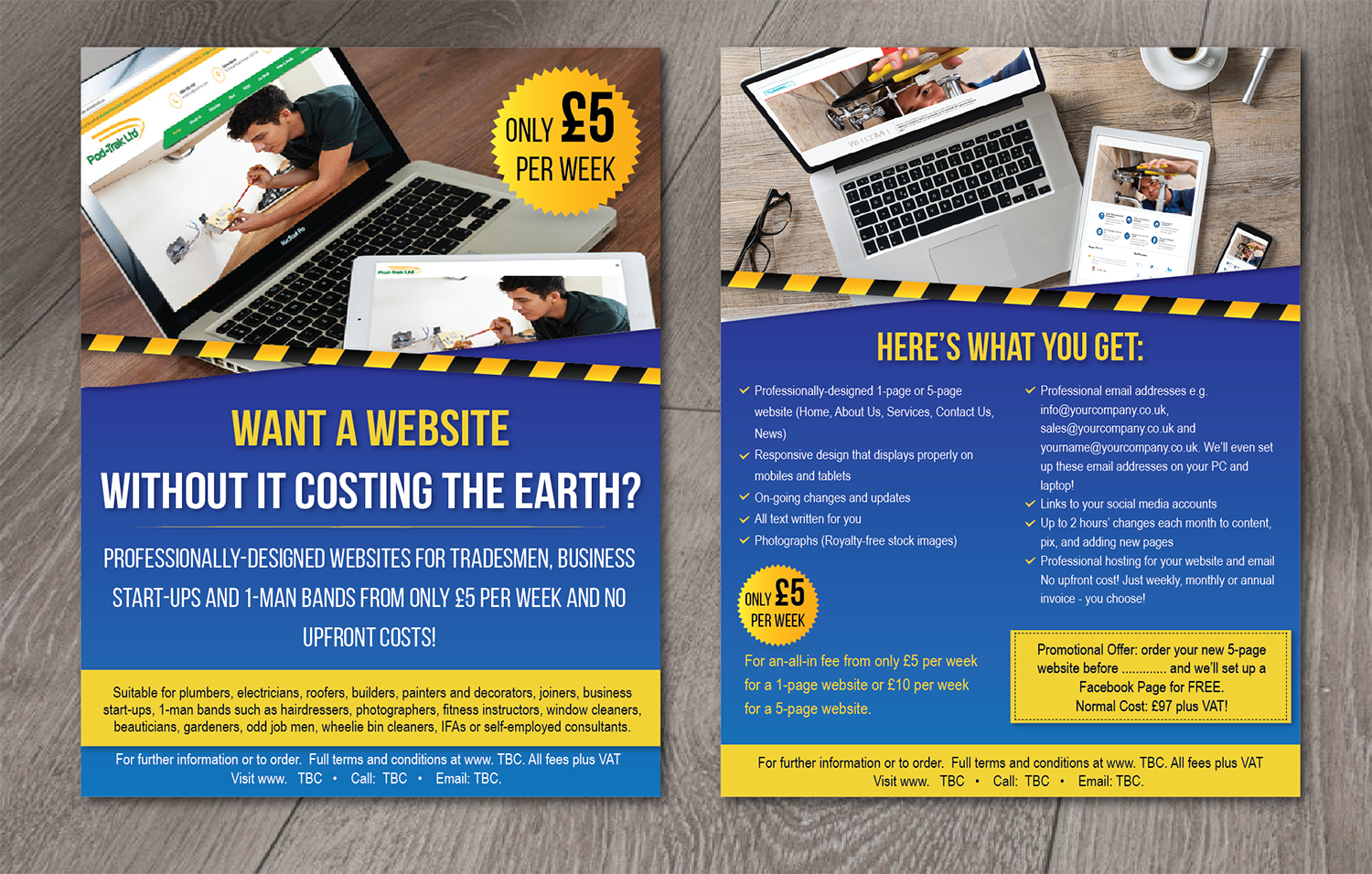 Flyer Design by alex989 for Red Flame Marketing | Design #14003756