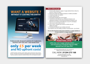 Flyer Design by Gfx.26™ for Red Flame Marketing | Design: #14076899