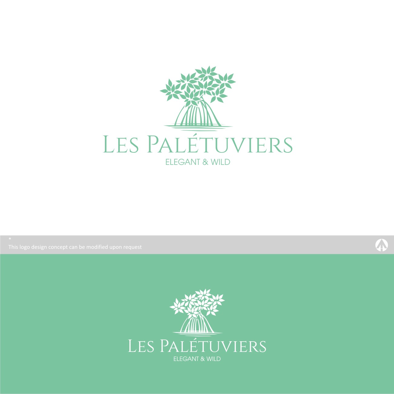 Logo Design by MBARO for Les Palétuviers  | Design #14099273