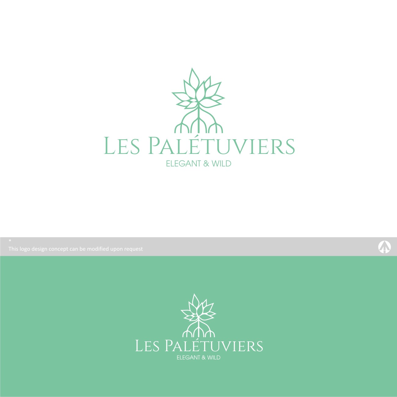 Diseño de Logo por MBARO para Les Palétuviers  | Diseño: #14317341