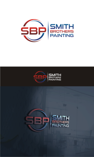 Logo Design by T I K H E - L M W for Smith Brothers Painting | Design: #13972691