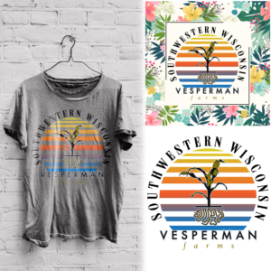 T-shirt Design by Tolga for Vesperman Farms | Design: #14120031