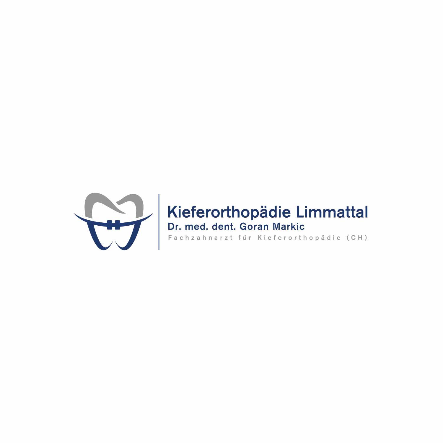 Logo Design by karthika vs for Kieferorthopädie Limmattal GmbH | Design #14029411