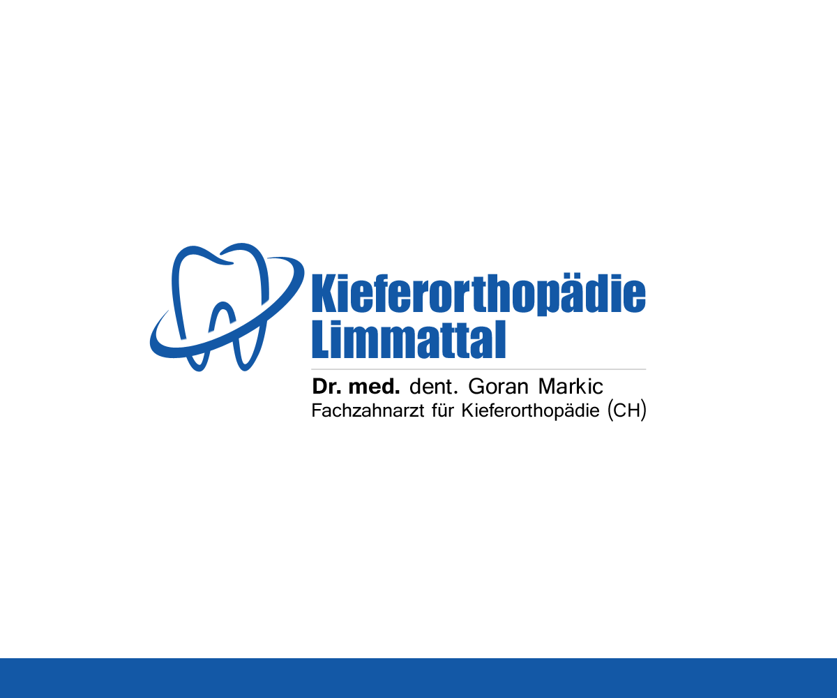 Logo-Design von DoveFendi für Kieferorthopädie Limmattal GmbH | Design #13955787