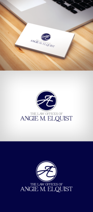 Logo Design by kenjie0476 for The Law Office of Angie M. Elquist | Design: #13966708