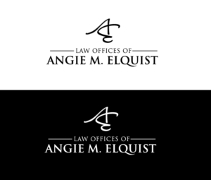 Logo Design by coolbizzsolution2014 for The Law Office of Angie M. Elquist | Design: #13980598