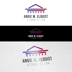 Logo Design by wdishan fernando for The Law Office of Angie M. Elquist | Design: #13962983