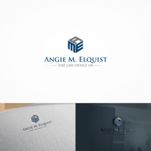 Logo Design by Rique for The Law Office of Angie M. Elquist | Design: #13961229