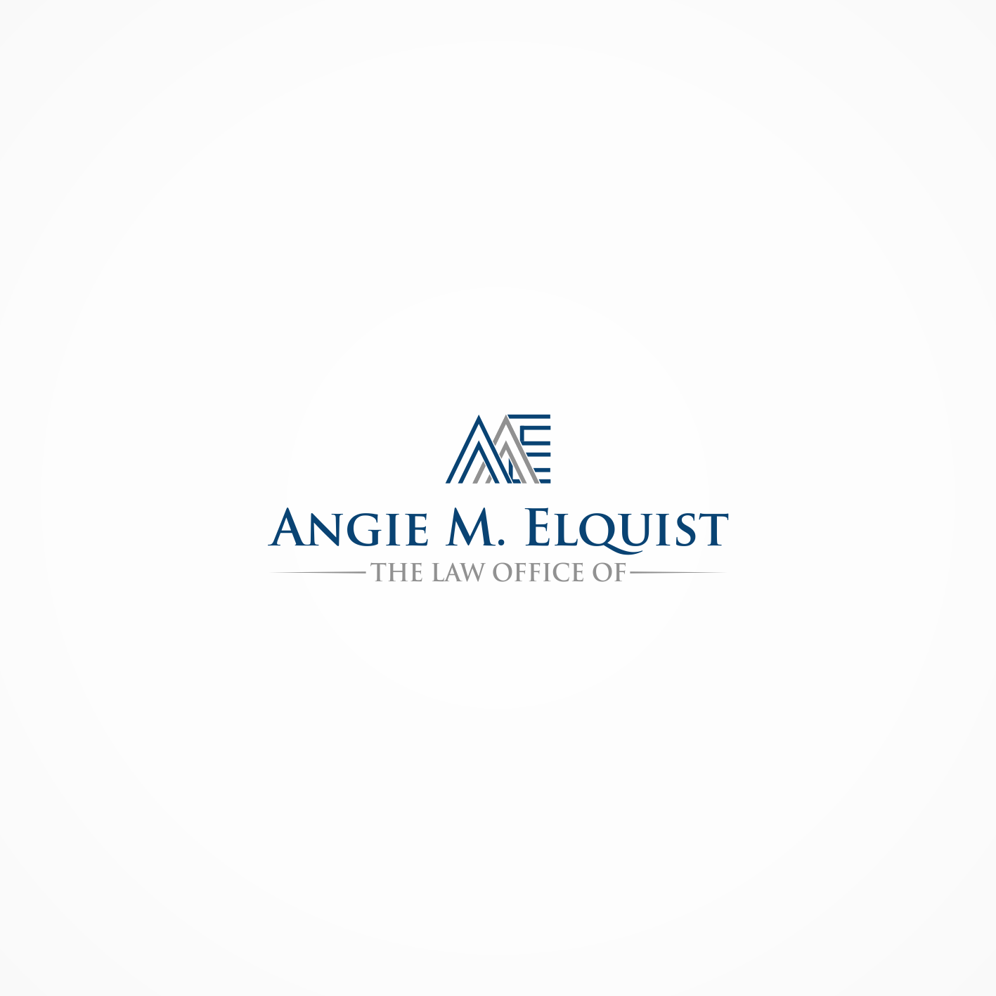 Logo-Design von Rique für The Law Office of Angie M. Elquist | Design #13961587