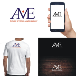 Logo Design by webeezine for The Law Office of Angie M. Elquist | Design: #13957792