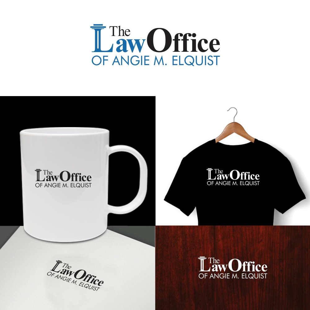 Design de Logo par e-graphics pour The Law Office of Angie M. Elquist | Design #13955601