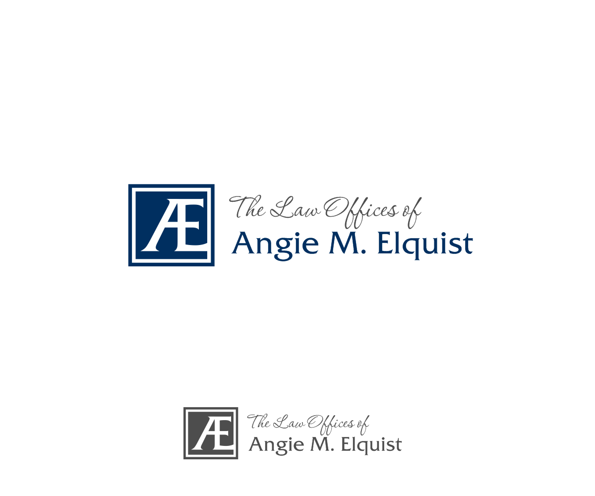 Design de Logo par surabayawarnawarni pour The Law Office of Angie M. Elquist | Design #13967039