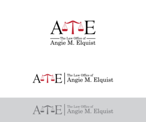 Logo Design by FLoc! Studio for The Law Office of Angie M. Elquist | Design #13957408