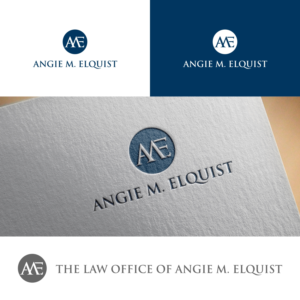 Logo Design by manto.bjb for The Law Office of Angie M. Elquist | Design: #13963767