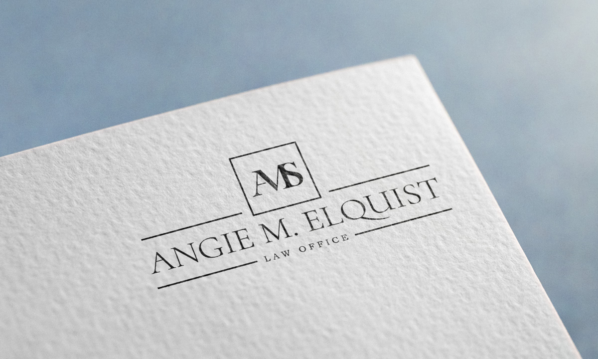 Logo Design by stanko.man for The Law Office of Angie M. Elquist | Design #13960702