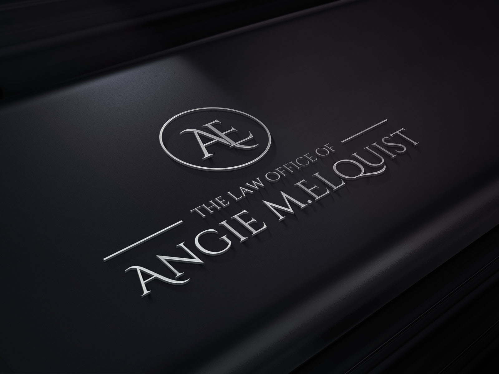 Logo Design by sivanthig115 for The Law Office of Angie M. Elquist | Design: #13953474