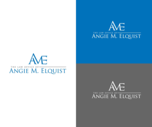 Logo Design by tani_sha321 for The Law Office of Angie M. Elquist | Design: #13956973