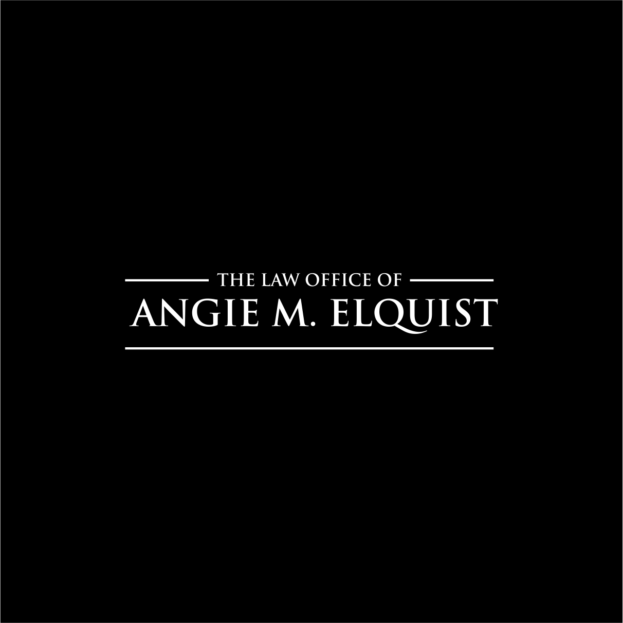 Logo-Design von myusf für The Law Office of Angie M. Elquist | Design #13952512