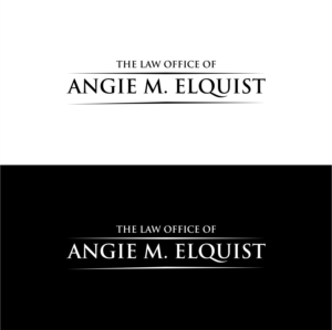 Logo Design by myusf for The Law Office of Angie M. Elquist | Design: #13954846