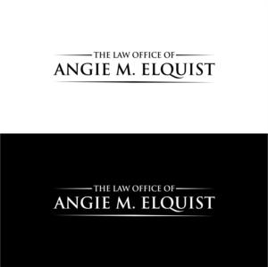 Logo Design by myusf for The Law Office of Angie M. Elquist | Design: #13954922