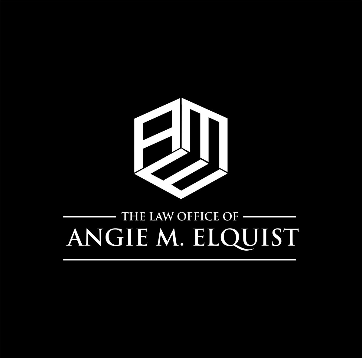 Logo Design by myusf for The Law Office of Angie M. Elquist | Design #13955400
