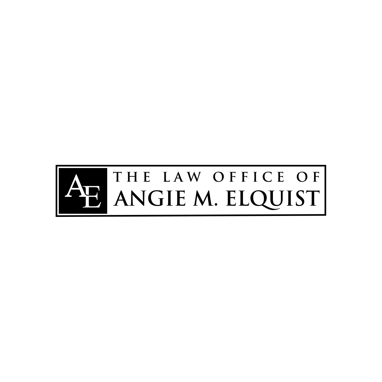 Design de Logo par myusf pour The Law Office of Angie M. Elquist | Design #14009710