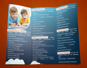 Brochure Design by Akaram Advertising for North Valley Pediatric Therapy | Design: #14020137