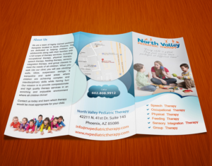 Brochure Design by Akaram Advertising for North Valley Pediatric Therapy | Design: #14020138