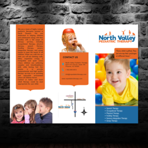 Brochure Design by theblueart for North Valley Pediatric Therapy | Design #13979409