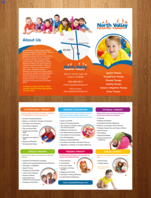 Brochure Design by uniquedesign10 for North Valley Pediatric Therapy | Design: #14044166