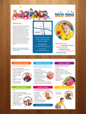 Brochure Design by uniquedesign10 for North Valley Pediatric Therapy | Design: #14044247