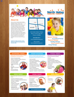 Brochure Design by uniquedesign10 for North Valley Pediatric Therapy | Design: #14044249