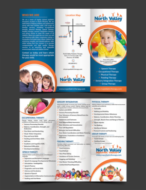 Pediatric Therapy Clinic Brochure | Brochure Design by aspiremedia