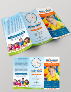 Brochure Design by ecorokerz for North Valley Pediatric Therapy | Design #13957661