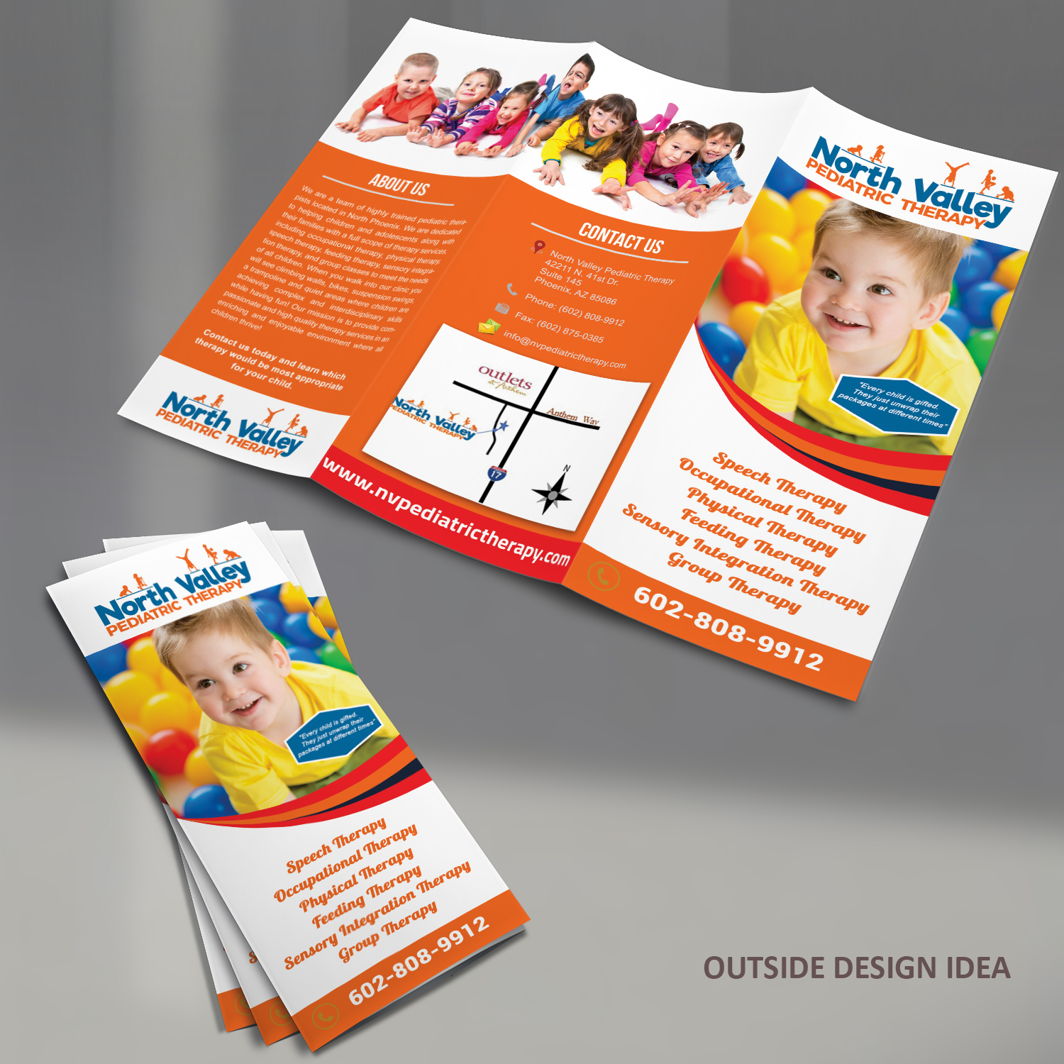 Design de Brochure par Venkat pour North Valley Pediatric Therapy | Design #13965144
