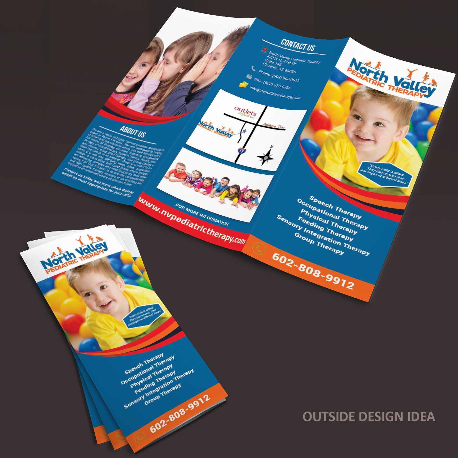 Brochure Design by Venkat for North Valley Pediatric Therapy | Design #13965151