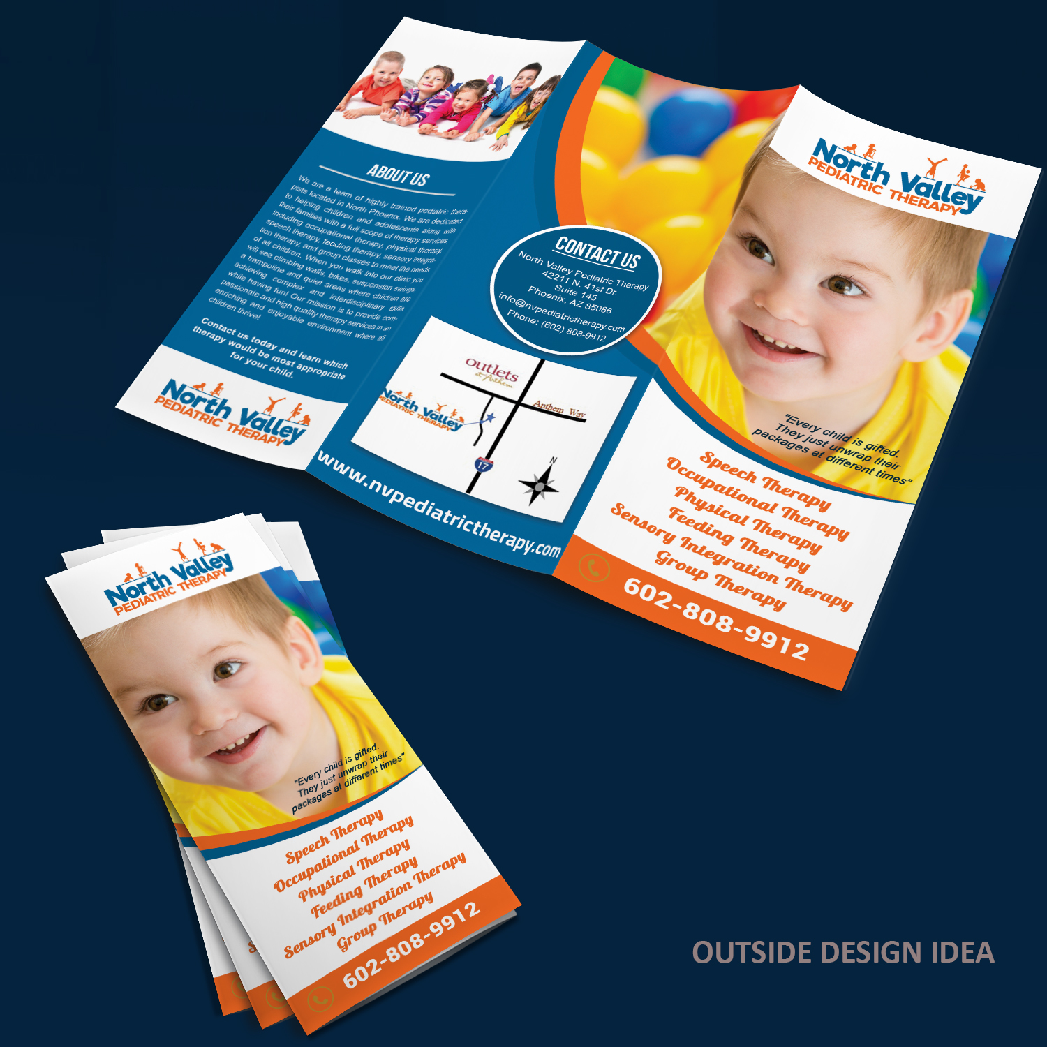 Brochure Design by Venkat for North Valley Pediatric Therapy | Design #13965155