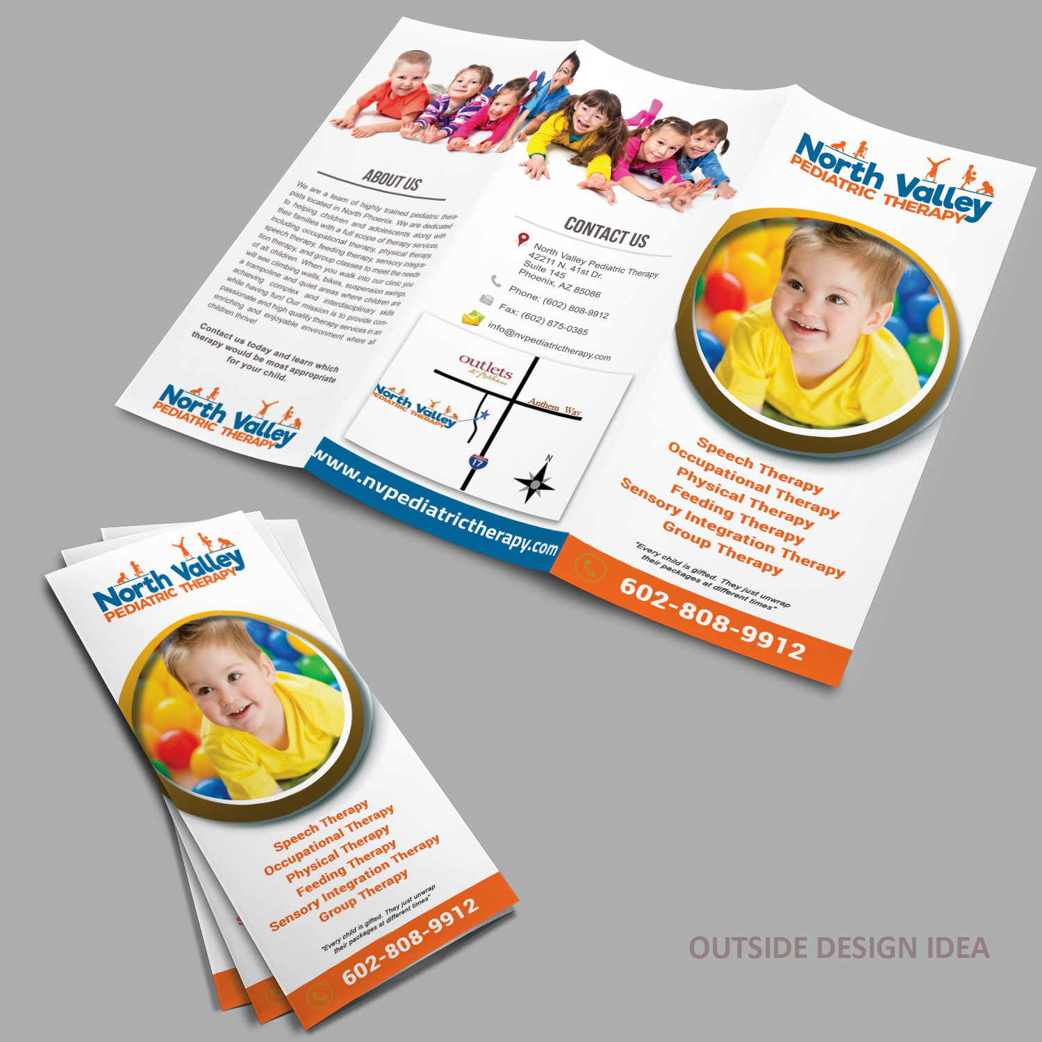 Design de Brochure par Venkat pour North Valley Pediatric Therapy | Design #13965161