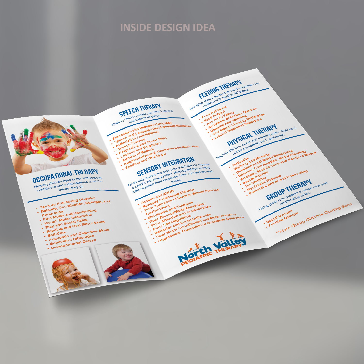 Brochure Design by Venkat for North Valley Pediatric Therapy | Design #13965340
