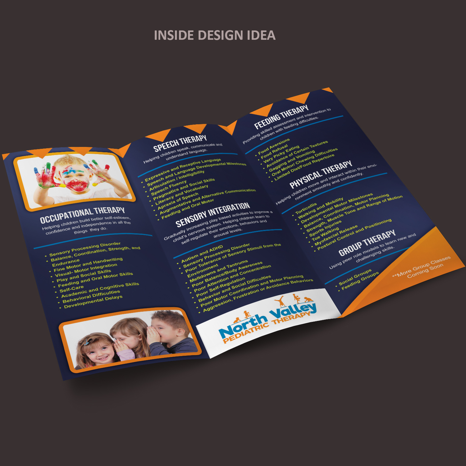 Broschüren-Design von Venkat für North Valley Pediatric Therapy | Design #13965346