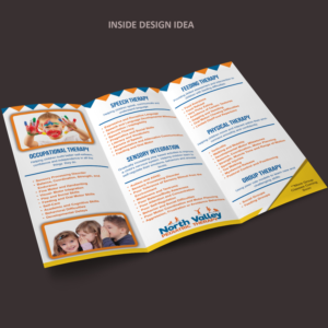 Brochure Design by Venkat for North Valley Pediatric Therapy | Design: #13965348