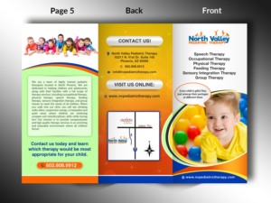 Brochure Design by innovative earth for North Valley Pediatric Therapy | Design: #13953789
