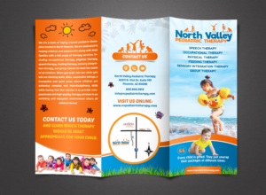 Brochure Design by SAI DESIGNS for North Valley Pediatric Therapy | Design #13960700