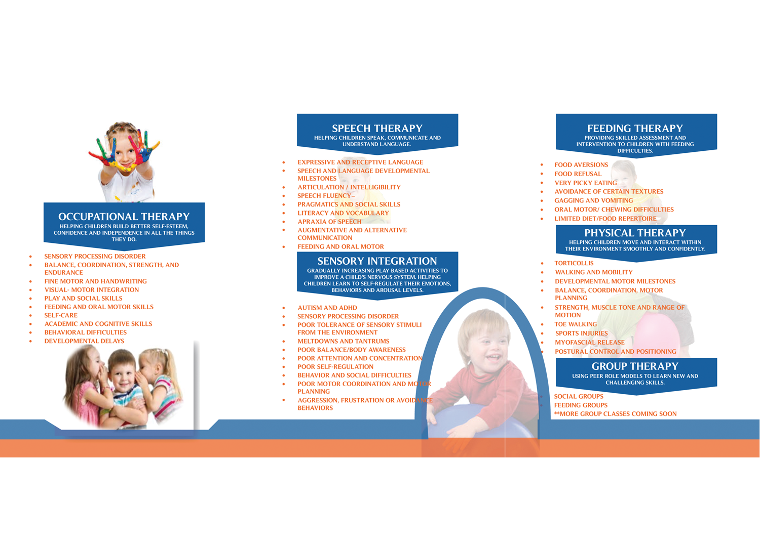 Brochure Design by eMARK for North Valley Pediatric Therapy | Design #14021405