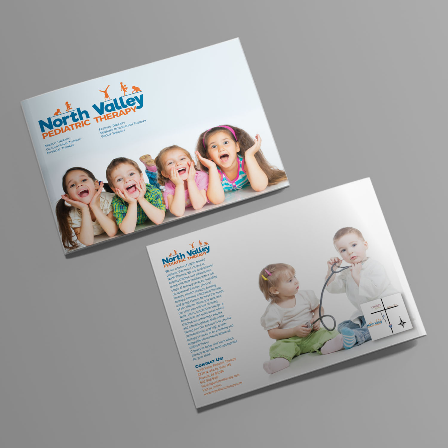 Brochure Design by banedsgn for North Valley Pediatric Therapy | Design #13965576