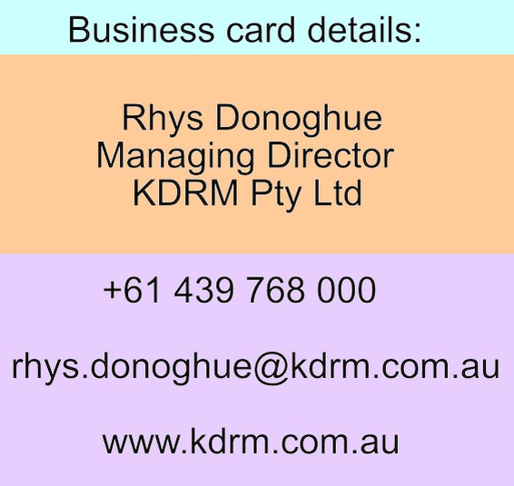 Logo Design by designerone for KDRM Pty Ltd | Design #14481668