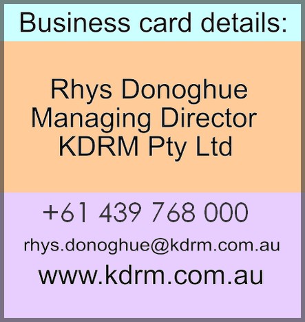 Logo Design by designerone for KDRM Pty Ltd | Design #14481793